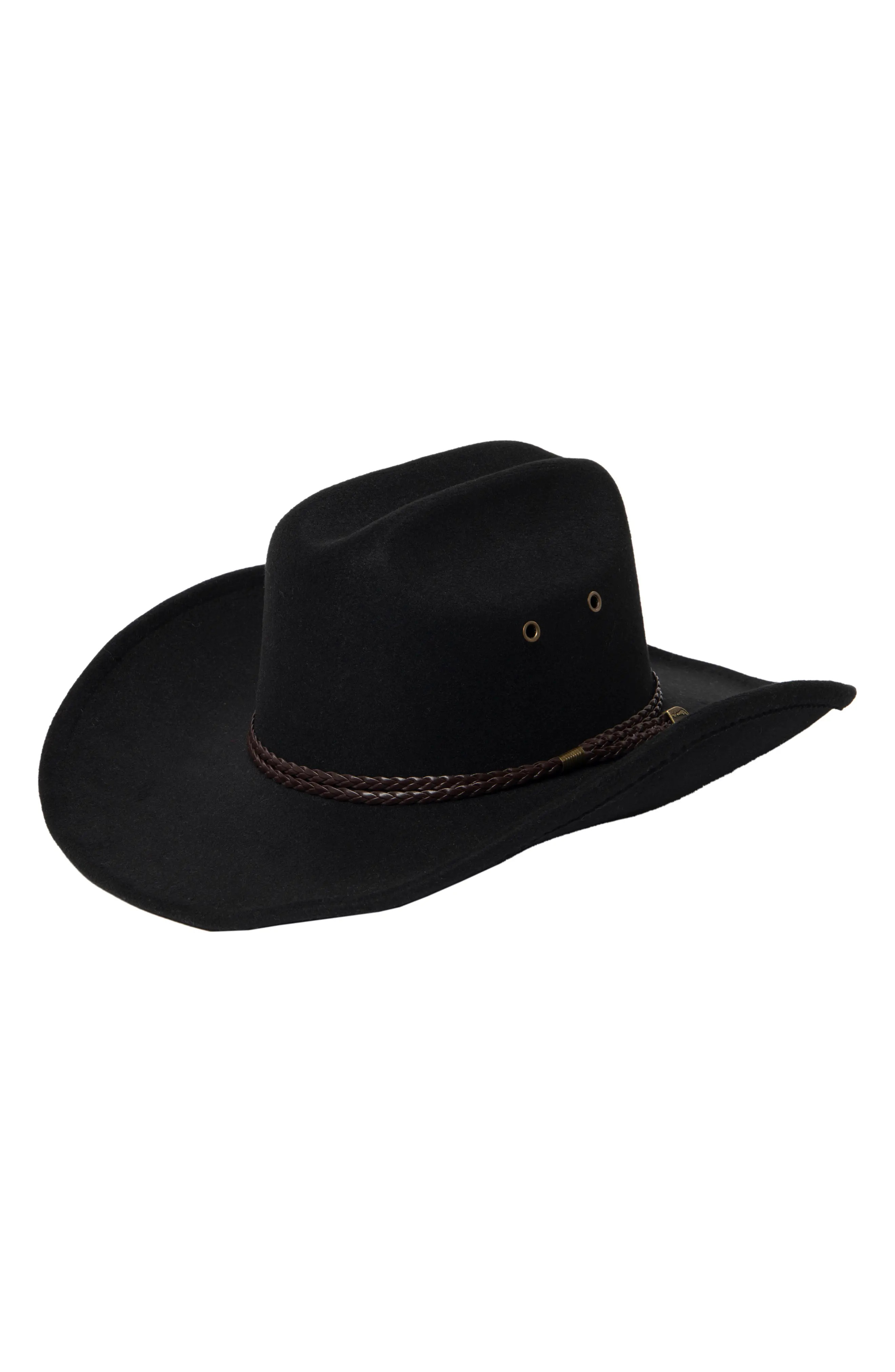 San Diego Hat Cattleman's Crease Fedora (Men) | Nordstromrack | Nordstrom Rack