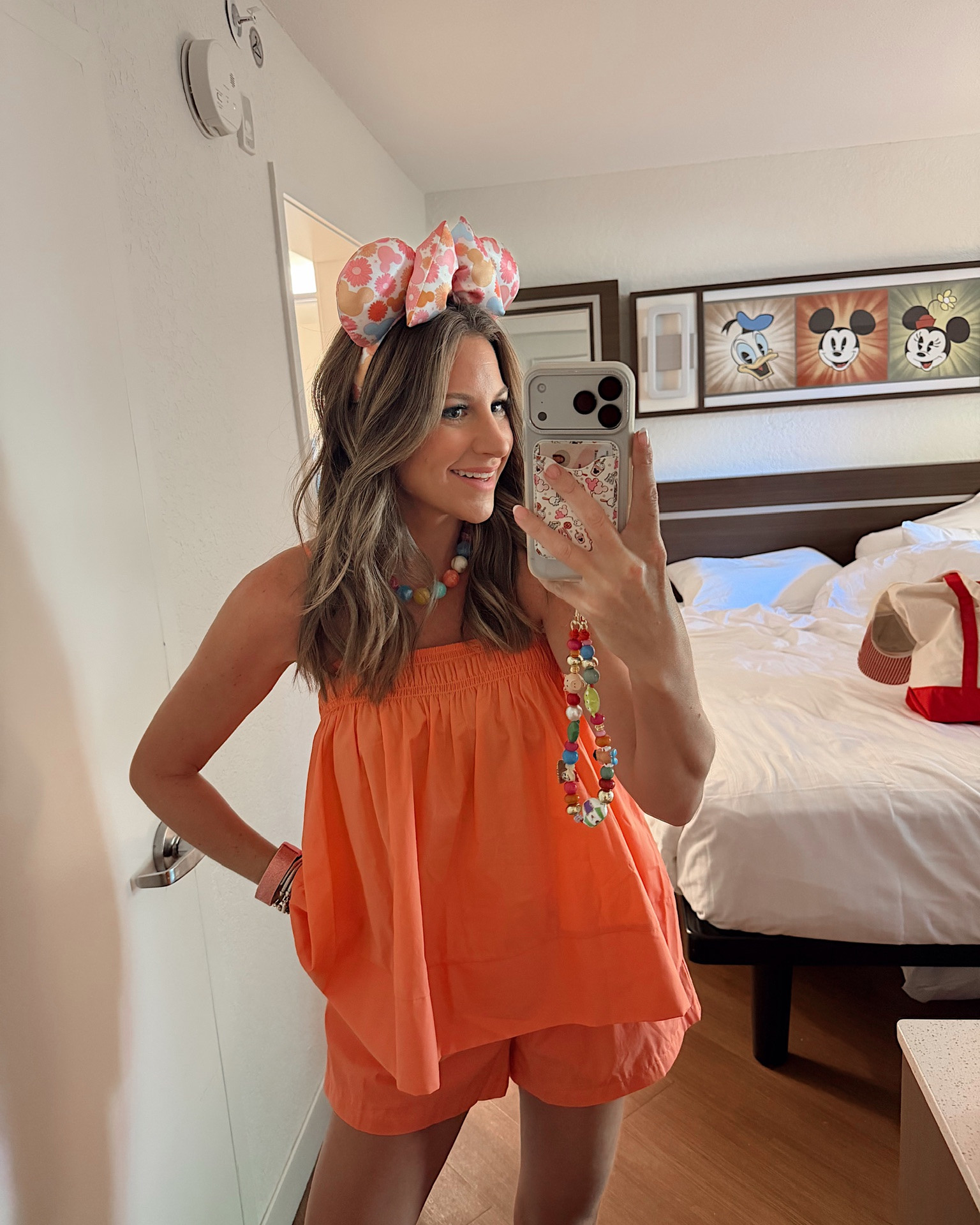 Disney ootd! In a small set, necklace, sandals and accessories from Amazon & Etsy ears!

#LTKTravel #LTKootd #LTKSeasonal