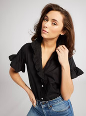Shop Mille - Vanessa Top in Black | Mille