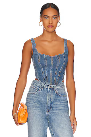 Denim Corset Bustier
                    
                    Bardot | Revolve Clothing (Global)