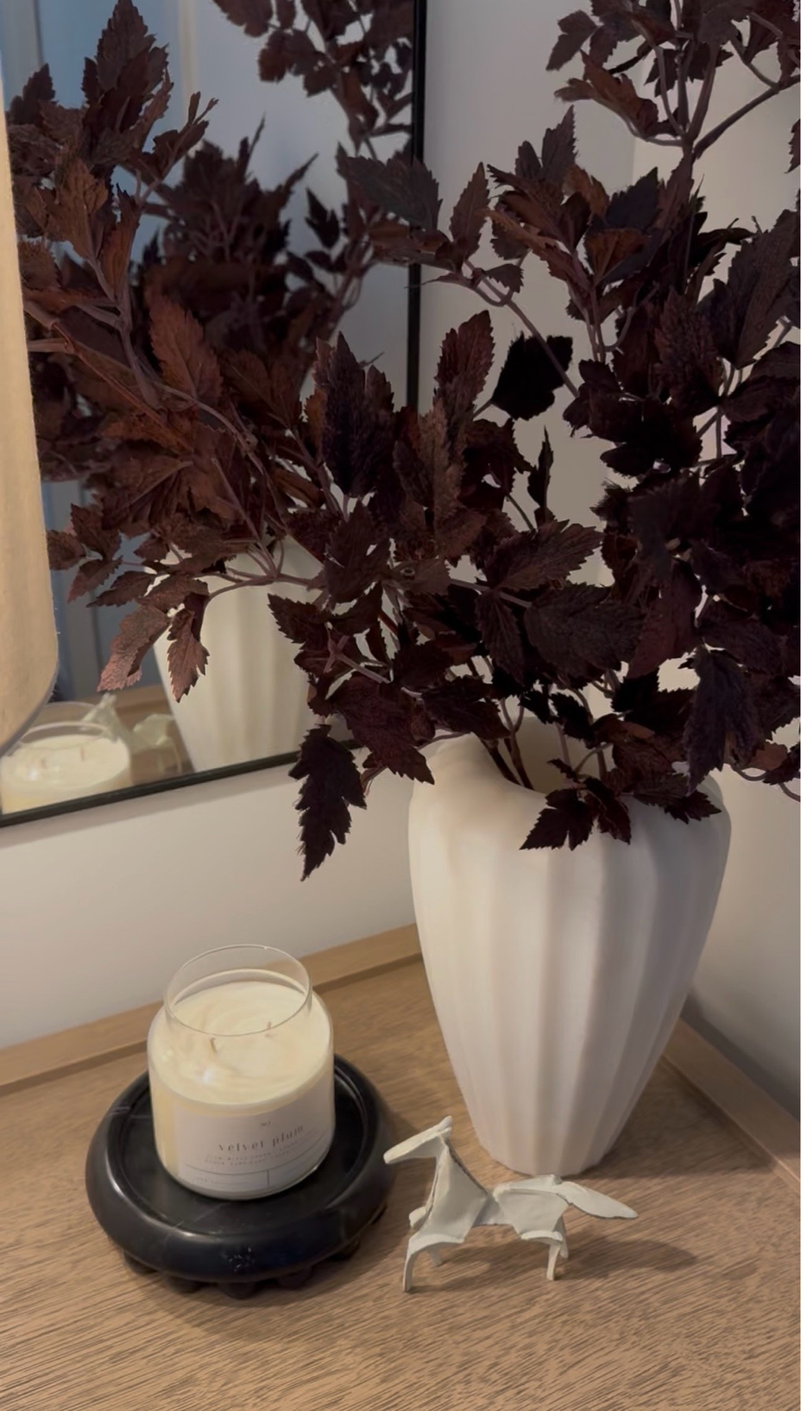 Fall nightstand styling🍂🖤 use code Elisha at Alice Lane🫶🏼

#LTKHome