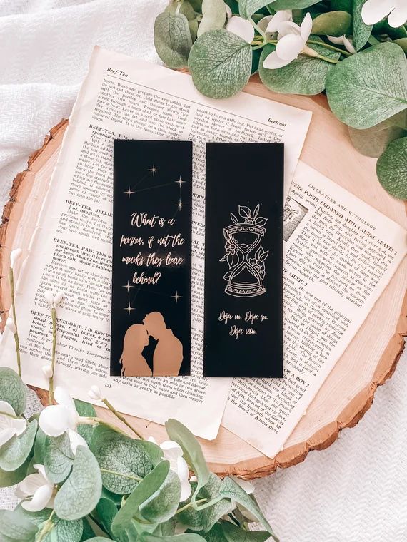 Addie LaRue Bookmark | Book Lover Gift | Gift for Her | Reader Gift | Etsy (US)