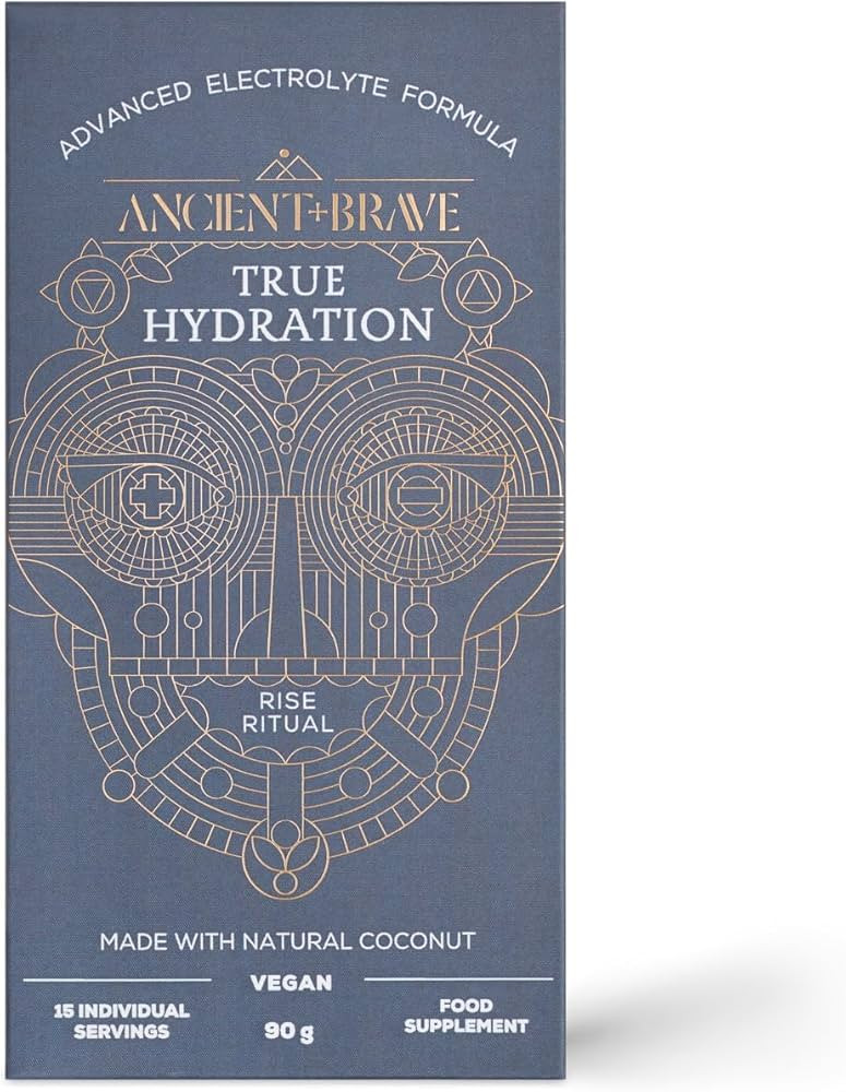 Ancient + Brave True Hydration 15 x 6g Sachets - Electrolyte Formula with Magnesium, Potassium an... | Amazon (UK)