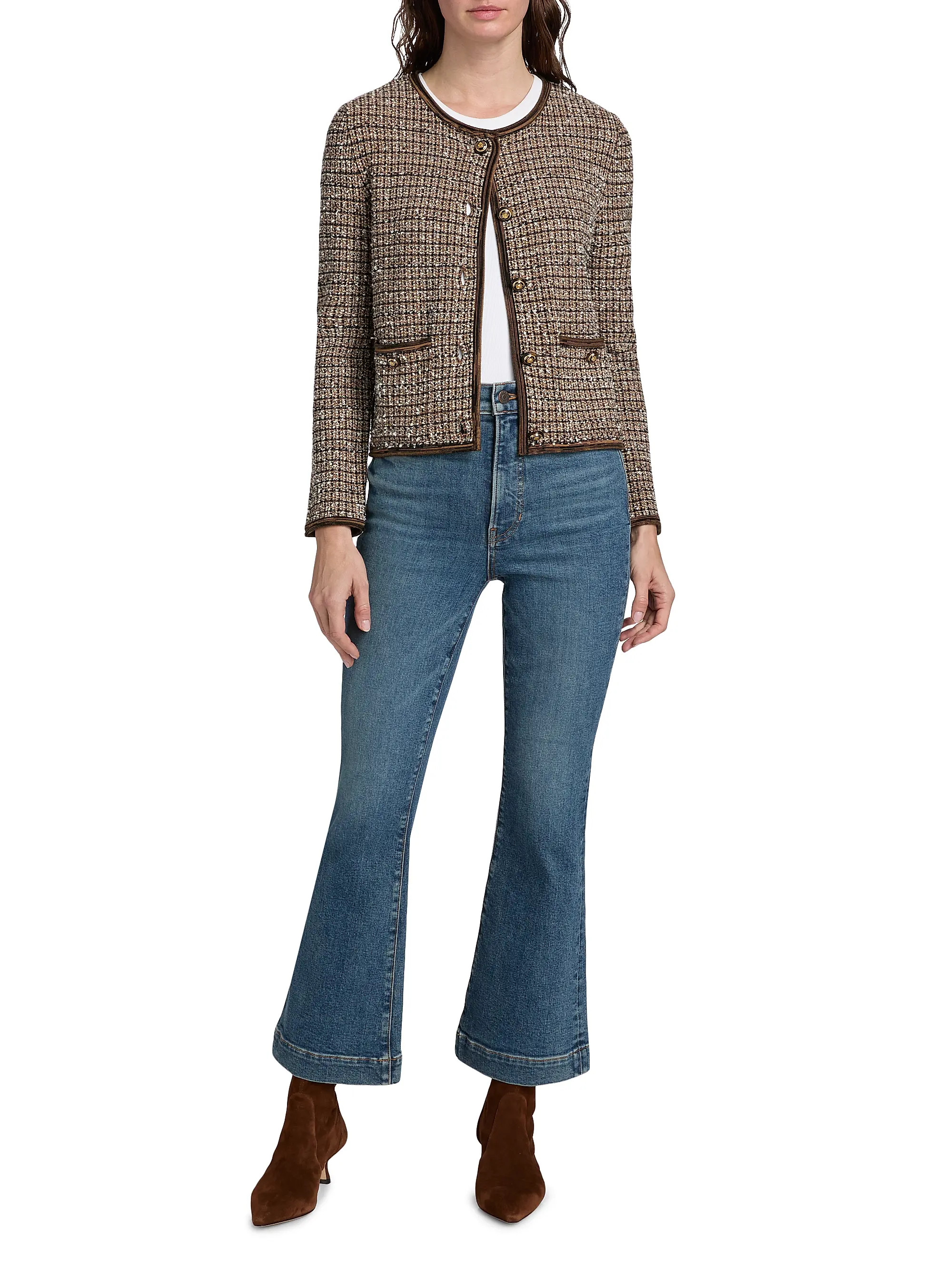 Brisa Bouclé Tweed Lady Jacket | Saks Fifth Avenue