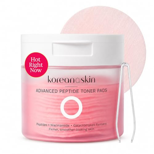 Koreana Skin Premium Korean Skin Care Toner Pads - Deep Hydrating & Calming Facial Face Pads for Glass Skin Glow, Pore Refining & Soothing Moisture - Daily Face Toner Pad - 60 Count | Amazon (US)