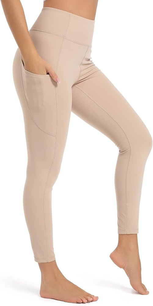 SP3LOPS Yoga Pants with Pockets for Women High Waisted Tummy Control Women's Buttery Soft Yoga Wo... | Amazon (US)