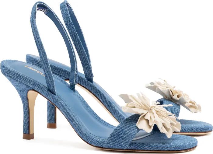 Hibiscus Slingback Sandal (Women) | Nordstrom