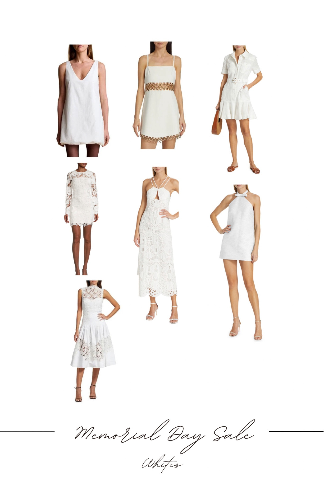 Big sales happening at Saks! Here are a few of my favorite white options!

#saks #salssale #memorialdaysale #oscardelarenta #alexis #cinqasept #cultgaia

#LTKsalealert #LTKSeasonal #LTKunder100