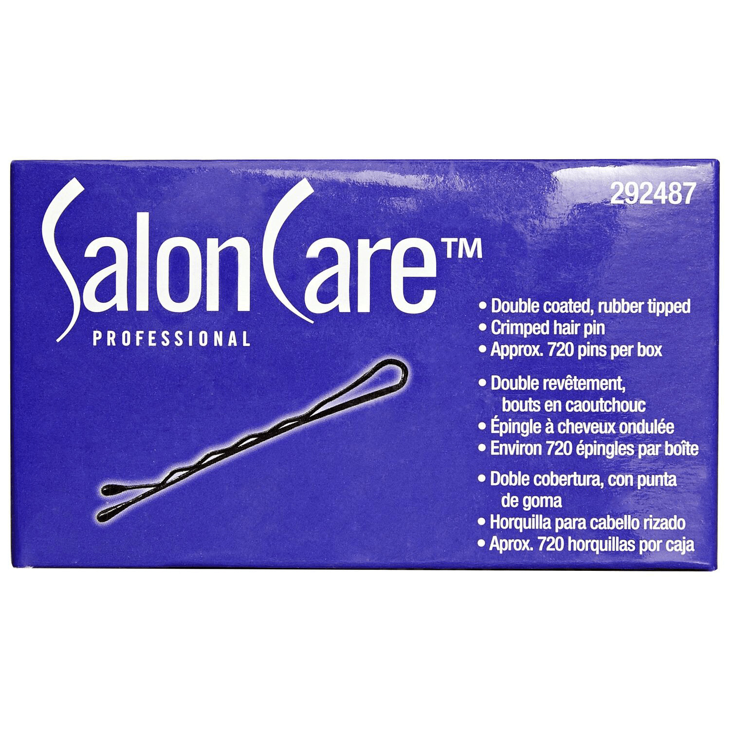 Professional Supreme Black Bobby Pins 60 Ct | Sally Beauty