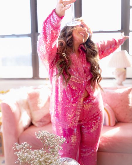 Sparkly pink set for my 30th birthday shoot! #nastygal #hotpink

#LTKcurves #LTKSeasonal