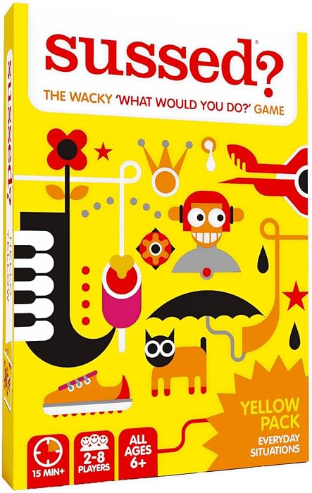 SUSSED The Wacky ‘What Would You Do?’ Social Card Game - Kids Stocking Stuffer & Family Trave... | Amazon (US)