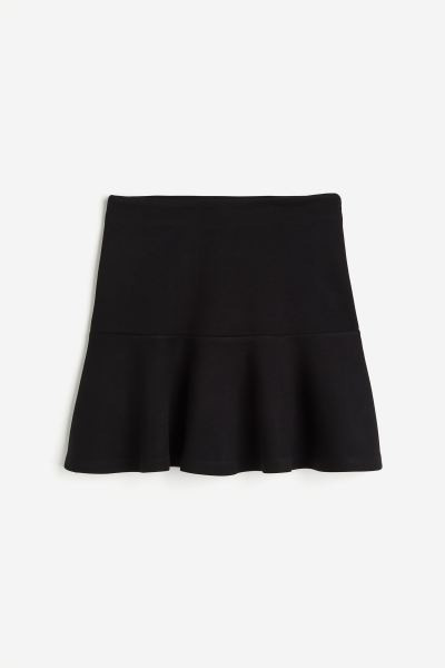 Minijupe évasée - Noir - FEMME | H&M FR | H&M (FR, IT, ES, PT, BE)