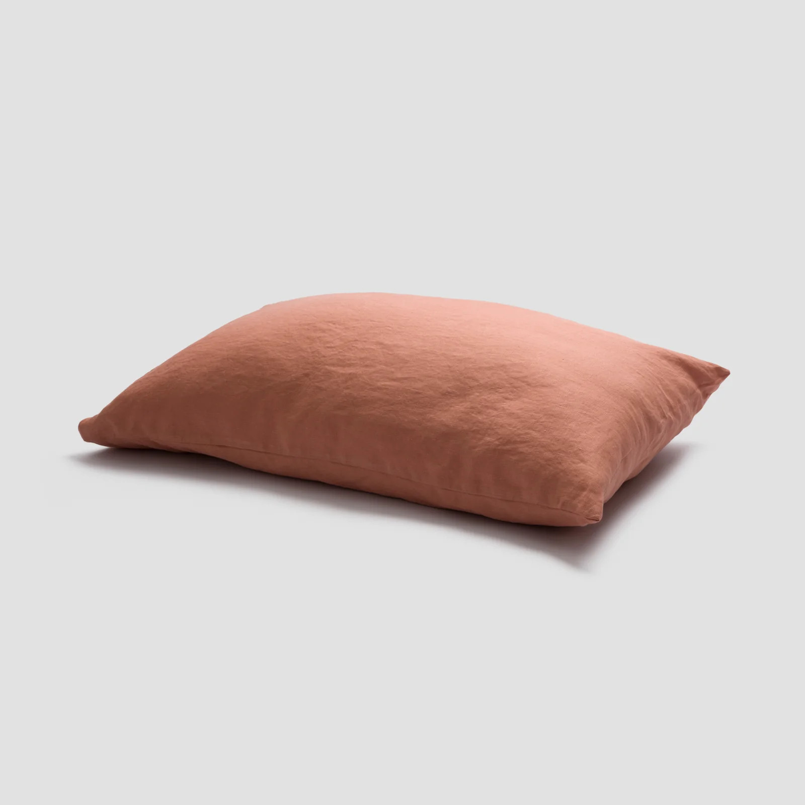 Warm Clay Linen Pillowcases (Pair) | Piglet