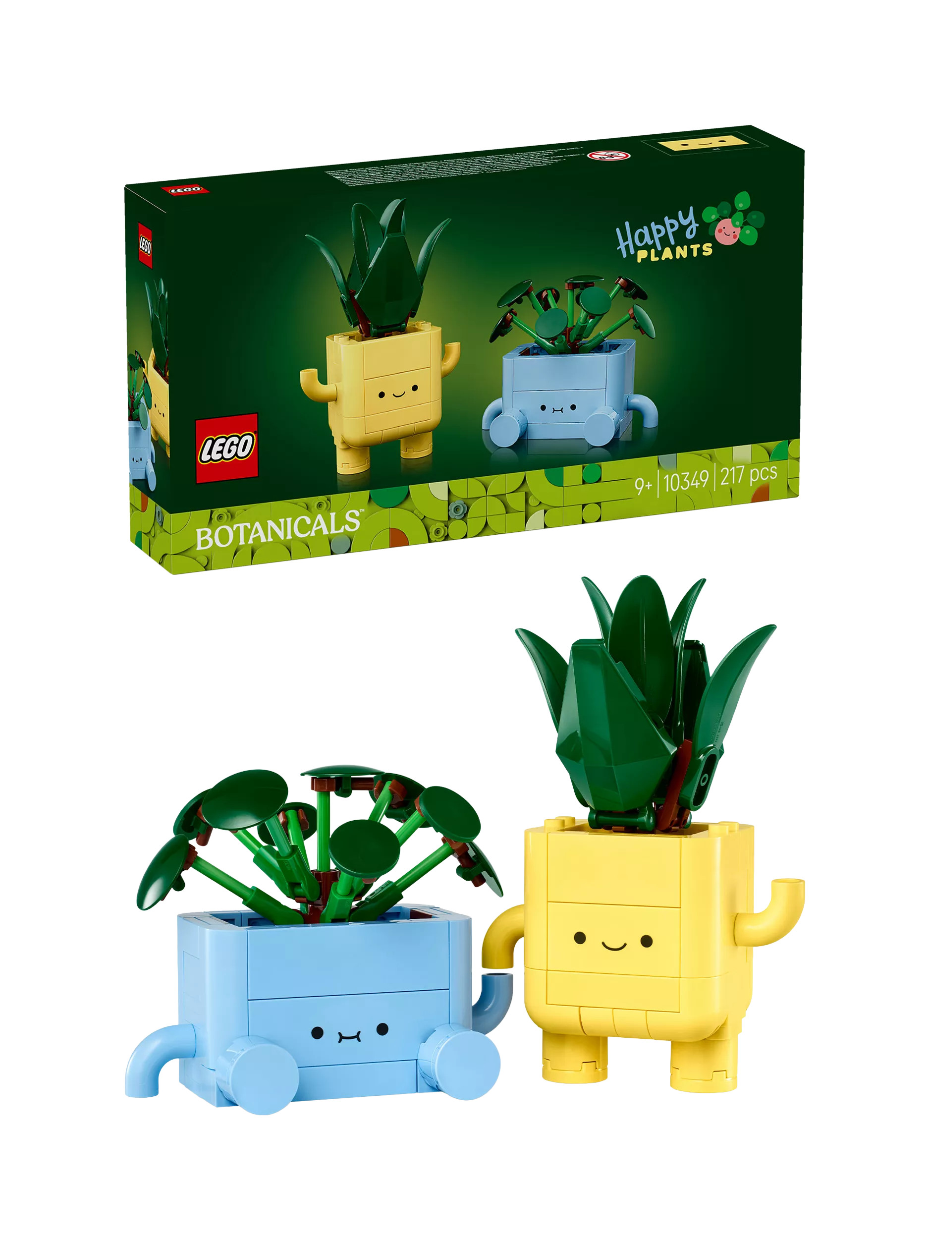 LEGO Botanicals 10349 Happy Plants Home Decor Building Set | John Lewis (UK)