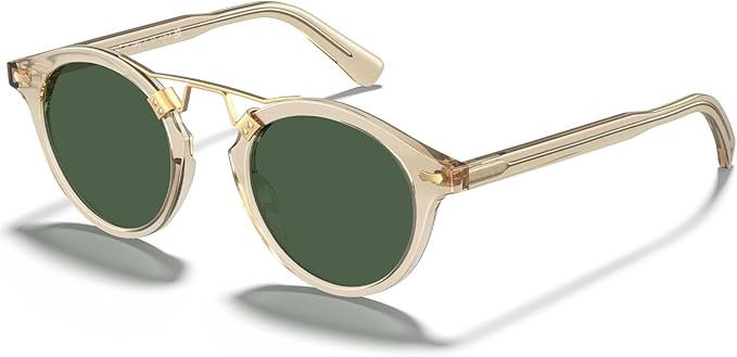 CARFIA Small Face Acetate Polarized Sunglasses for Women UV Protection, Retro Double Bridge Eyewe... | Amazon (US)