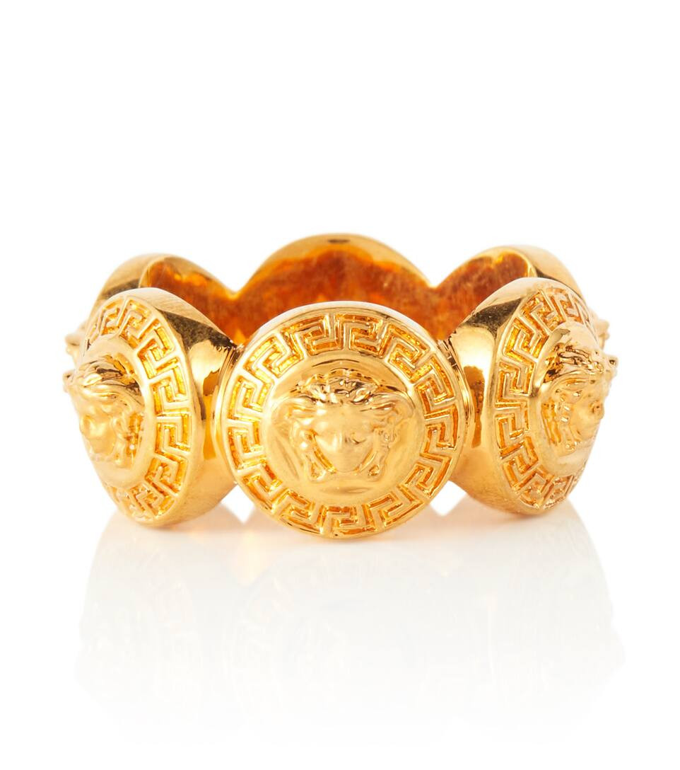 Tribute Medusa logo ring | Mytheresa (UK)