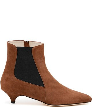 Amalfi Anubi Nubuck Suede Kitten Heel Chelsea Dress Booties | Dillard's | Dillard's