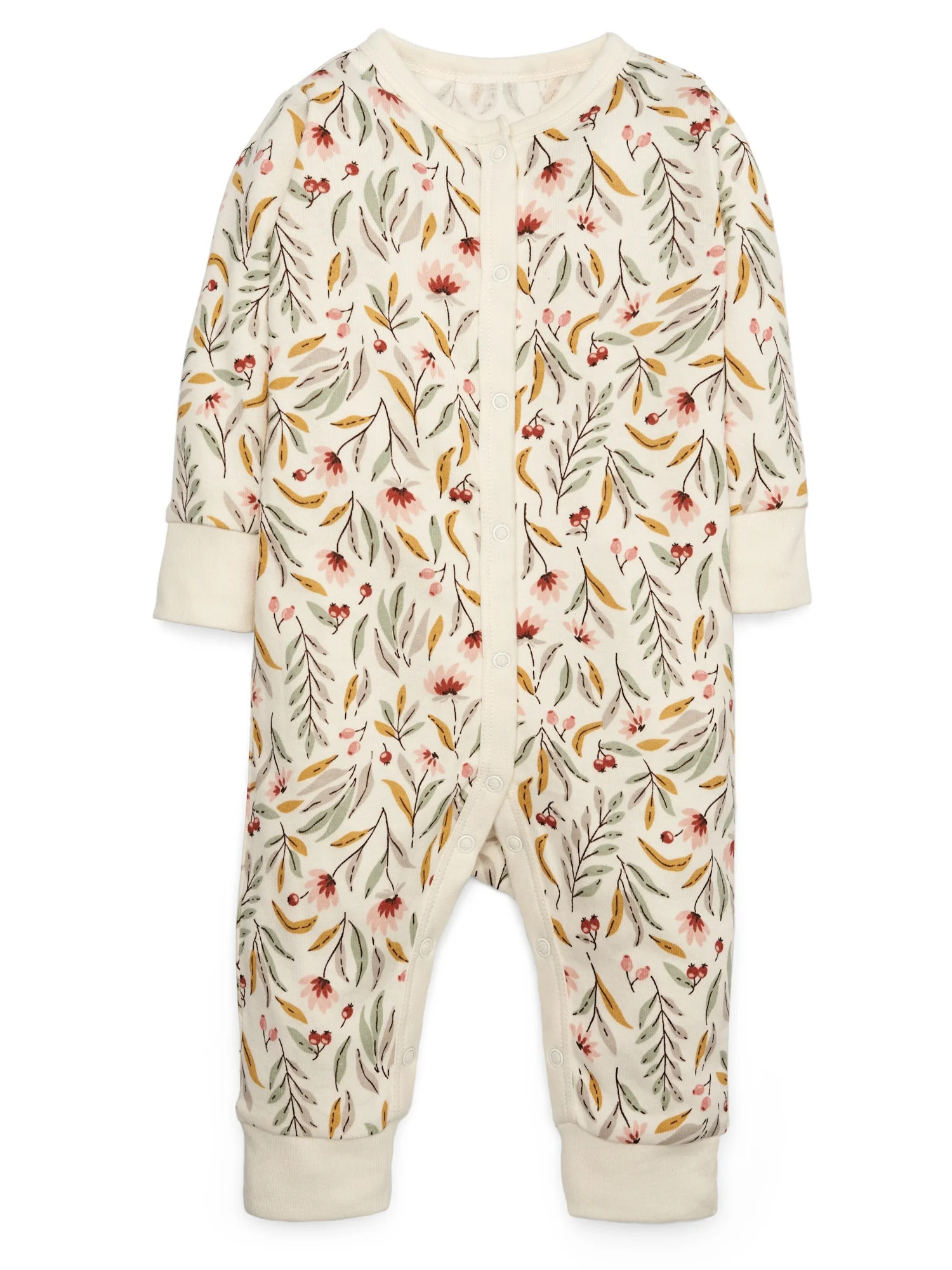 Modern Moments by Gerber Baby Boy or Girl Unisex Coverall, Sizes Newborn-12M | Walmart (US)