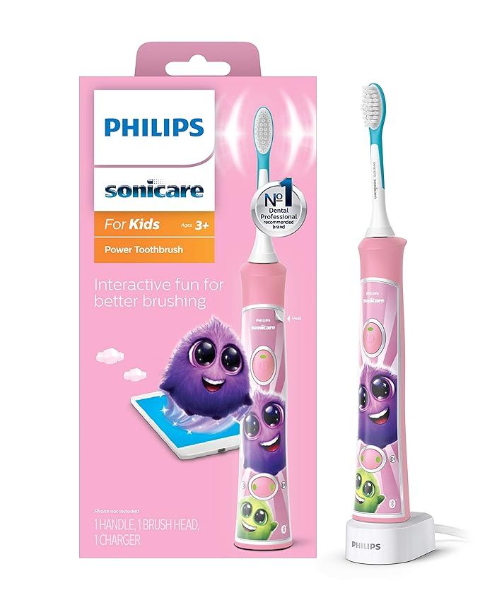 Philips Sonicare for Kids Bluetooth Connected Rechargeable Electric Toothbrush | Amazon (US)