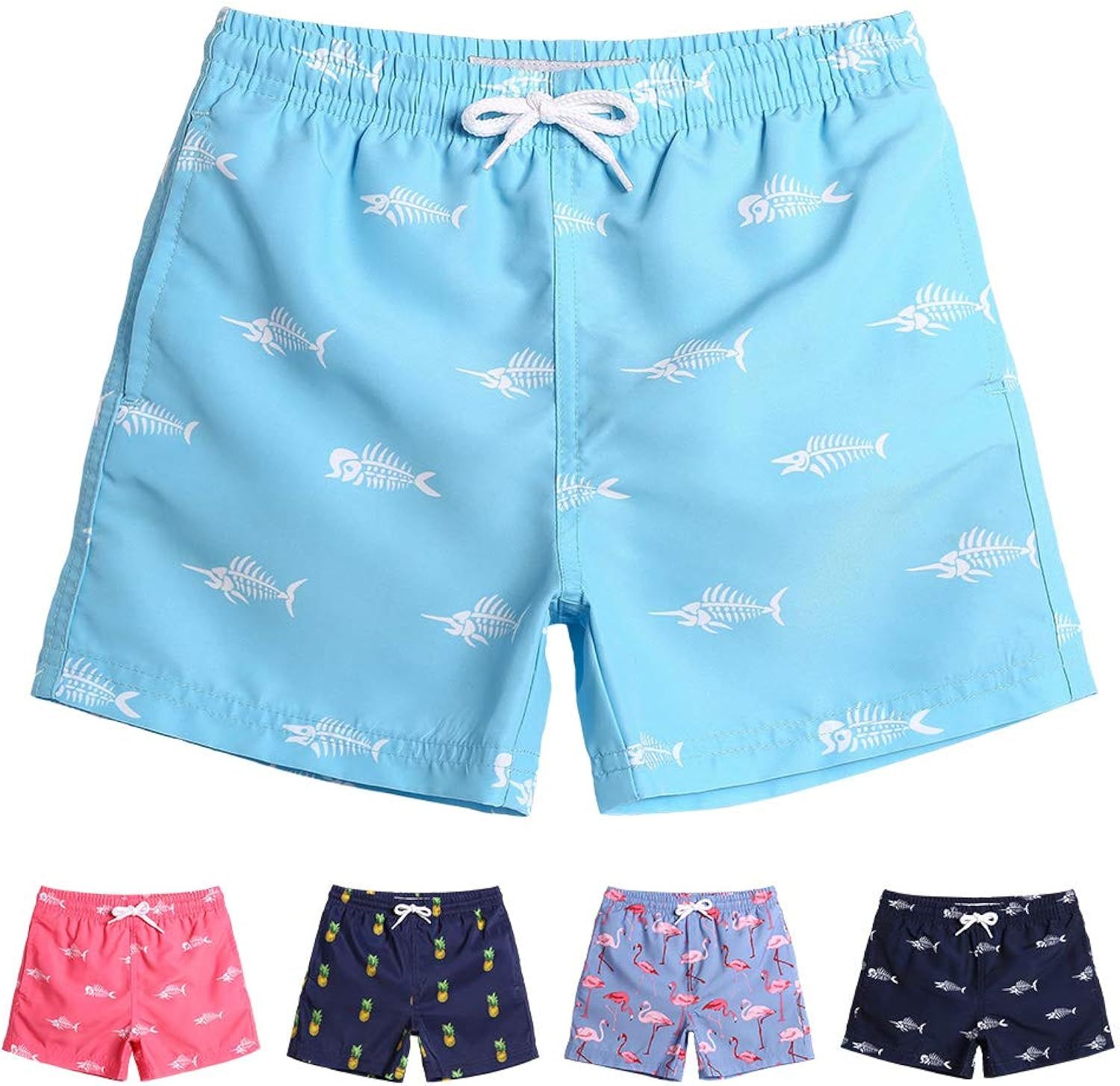 maamgic Boys Swim Trunks Toddler Swim Shorts Little Boys Bathing Suit Swimsuit Toddler Boy Swimwe... | Amazon (US)