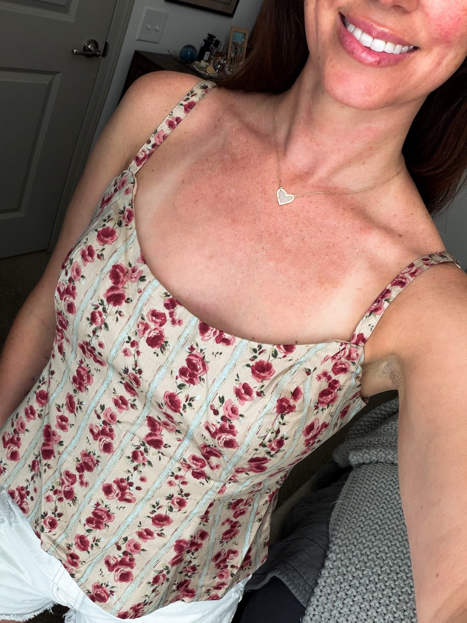 Abercrombie // summer top // rose print // going out top // under $50 // ootd // summer outfit

#LTKootd #LTKdayinmylife #LTKSaleAlert