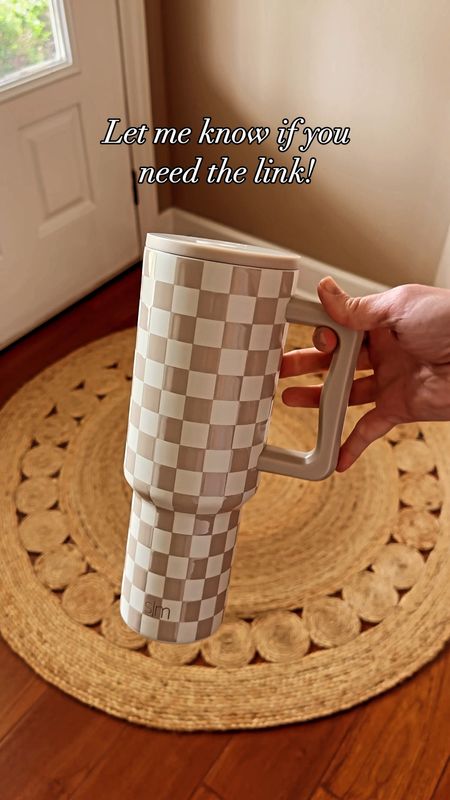 My favorite 40 oz tumbler is back in stock on Amazon! Love this Simple Modern tan checkered pattern. 

#LTKVideo #LTKGiftGuide #LTKhome