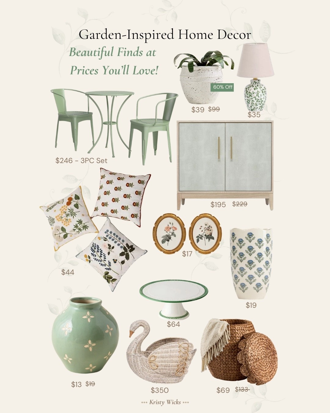 Garden Inspired Home Decor 🍃

#LTKSaleAlert #LTKHome