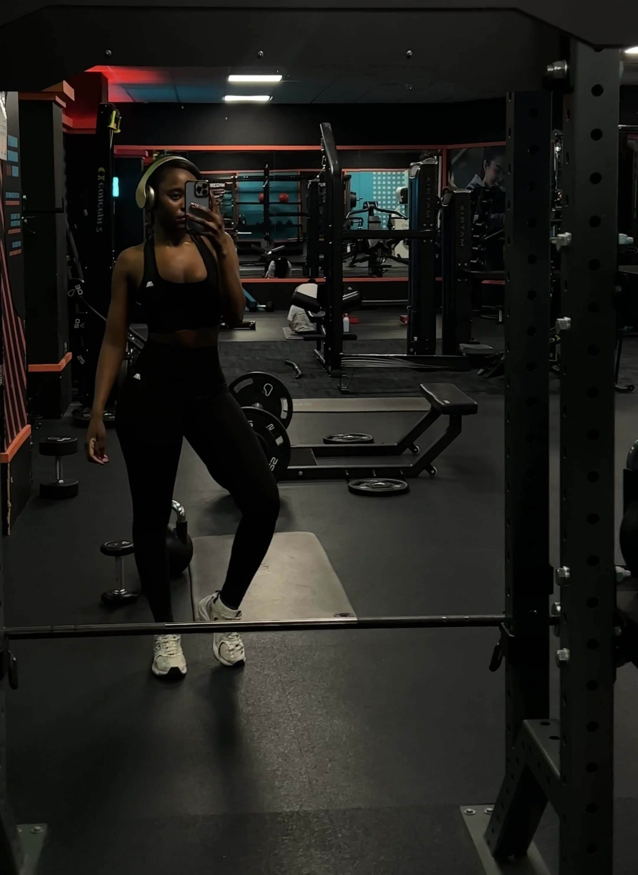 Gym gear all black > steady and great for cardio / lifting weights

#LTKunder50 #LTKfit