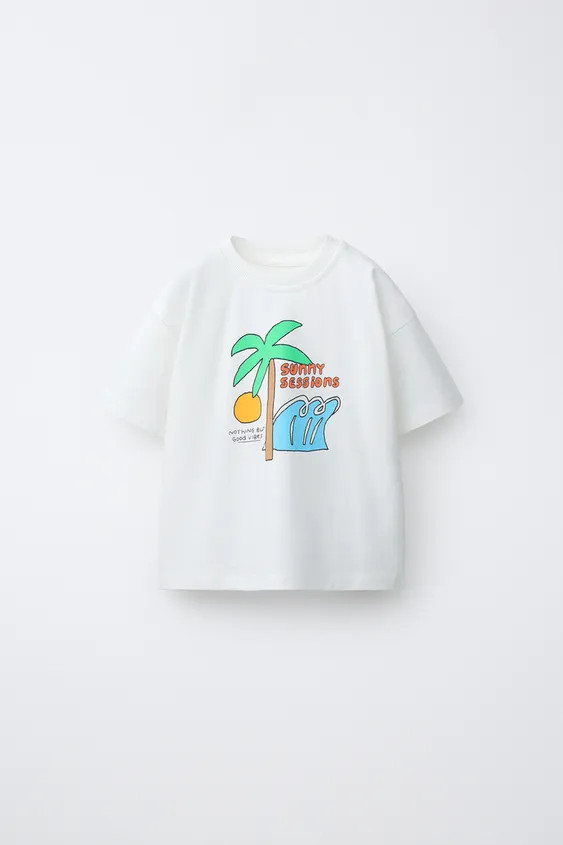 SURF PRINT SWEATSHIRT | Zara US