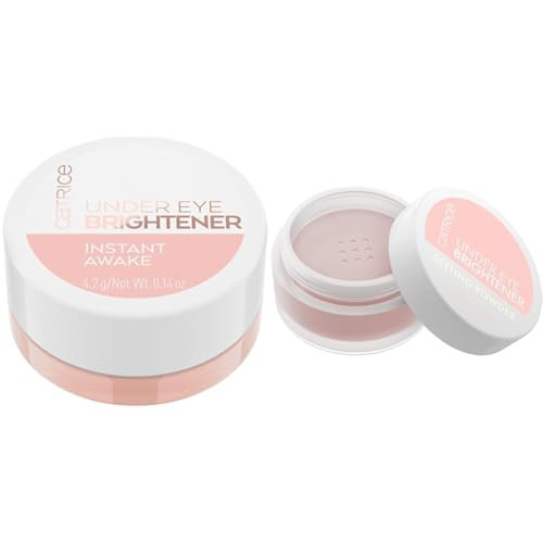 Catrice Under Eye Brightener & Setting Powder Bundle | 010 Light Rose | Hydrating Concealer & Brightening Powder | Vegan & Cruelty Free | Amazon (US)