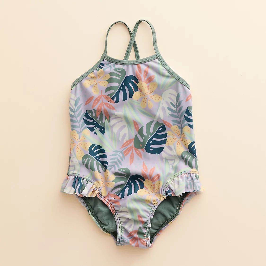 Baby & Toddler Girl Little Co. by Lauren Conrad Ruffled 1-Piece Swimsuit | Kohls | Kohl's