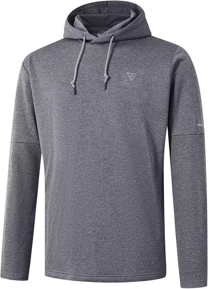 M MAELREG Hoodies for Men Golf Fleece Hooded Sweatshirts Dry Fit Athletic Lightweight Casual Midl... | Amazon (US)