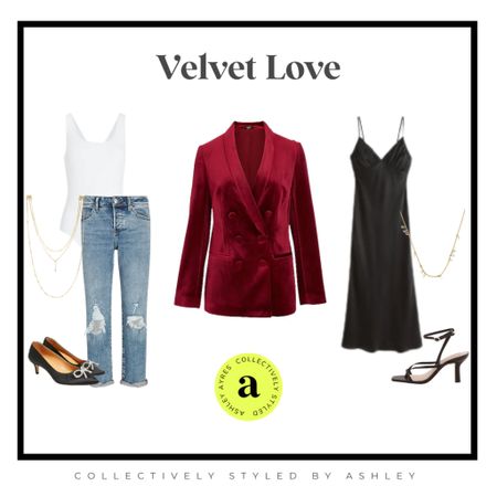 Stock your closet with holiday ready pieces. Luxe velvet! 🖤

#LTKHoliday #LTKSeasonal