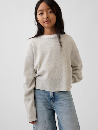 Kids Oversized Waffle T-Shirt | Gap (US)