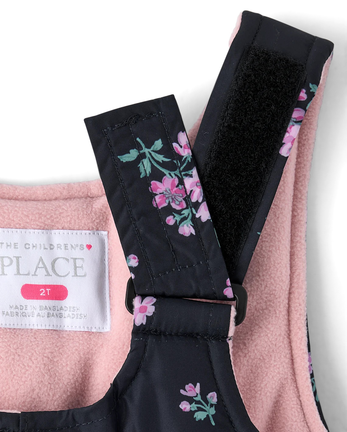 Toddler Girls Print Snow Overalls - black | The Children's Place