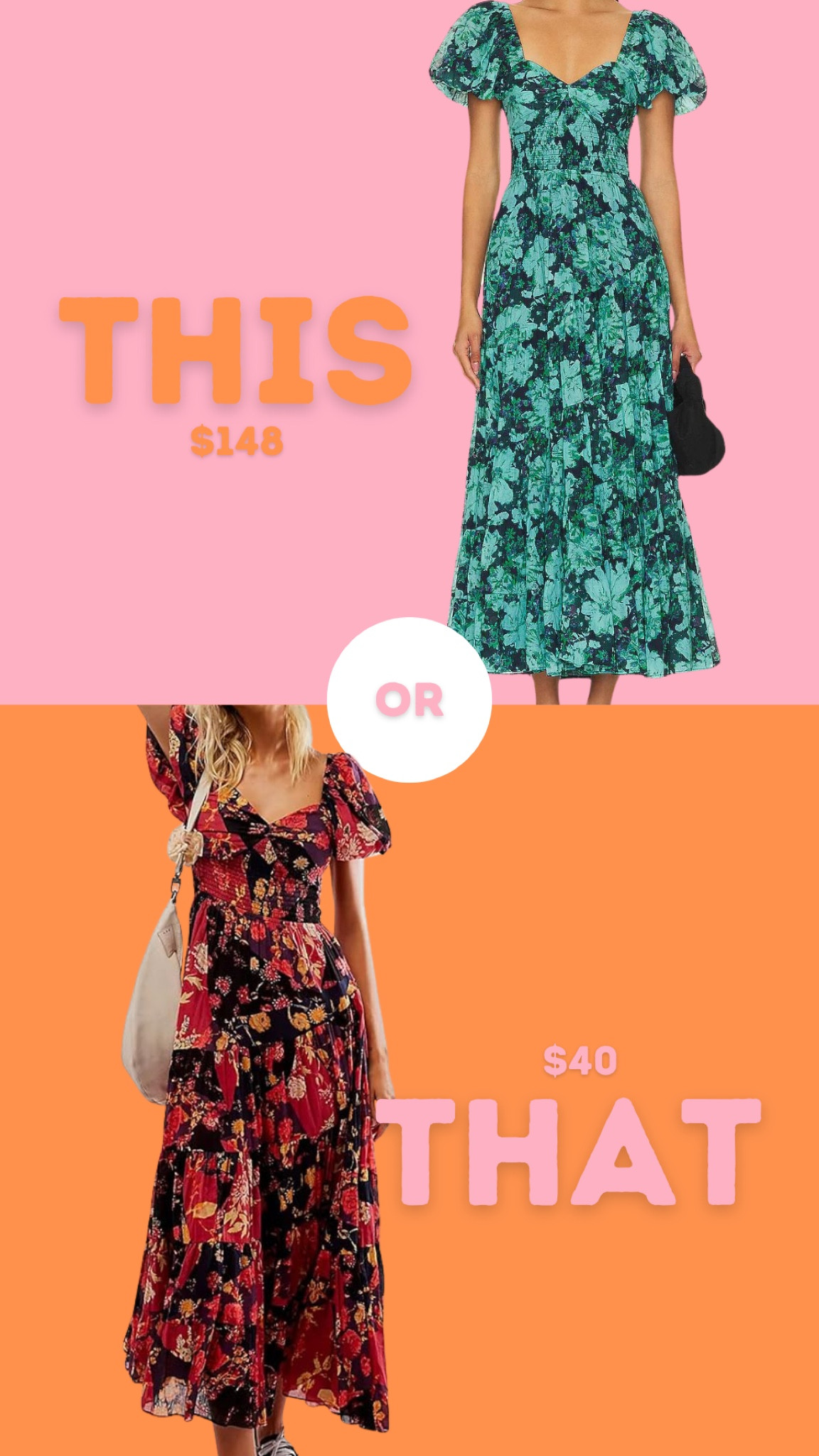 This or That Free People maxi dress .. 

#LTKStyleTip #LTKFindsUnder50 #LTKParties