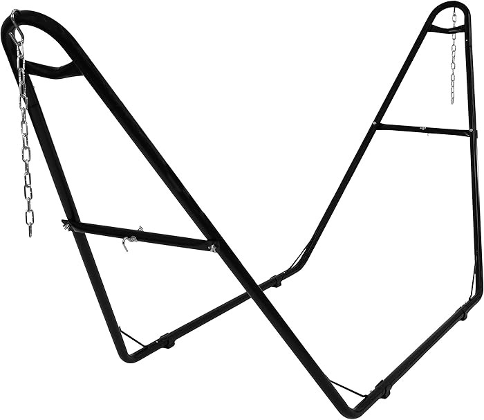 Sunnydaze Universal Double Hammock Stand Only - 550-Pound Capacity - Heavy-Duty Hammock Stand for... | Amazon (US)
