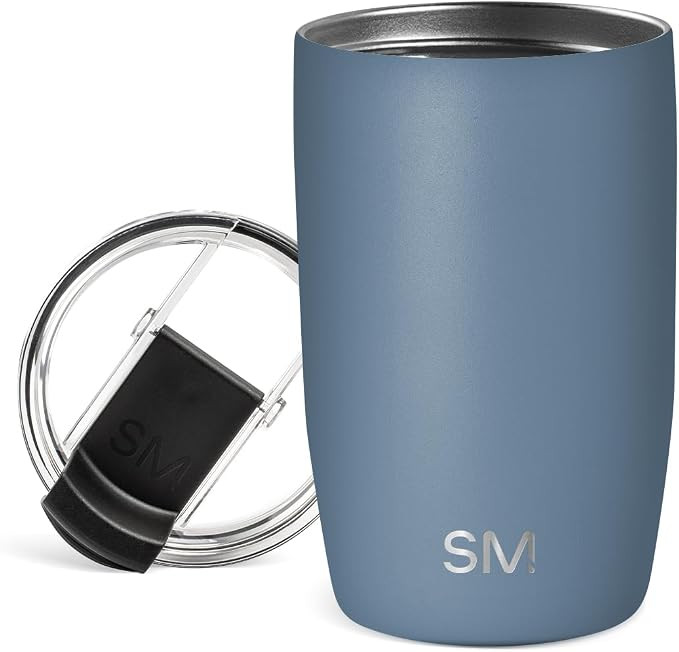 Simple Modern Travel Coffee Mug with Lid | 12oz | Blue | Amazon (US)