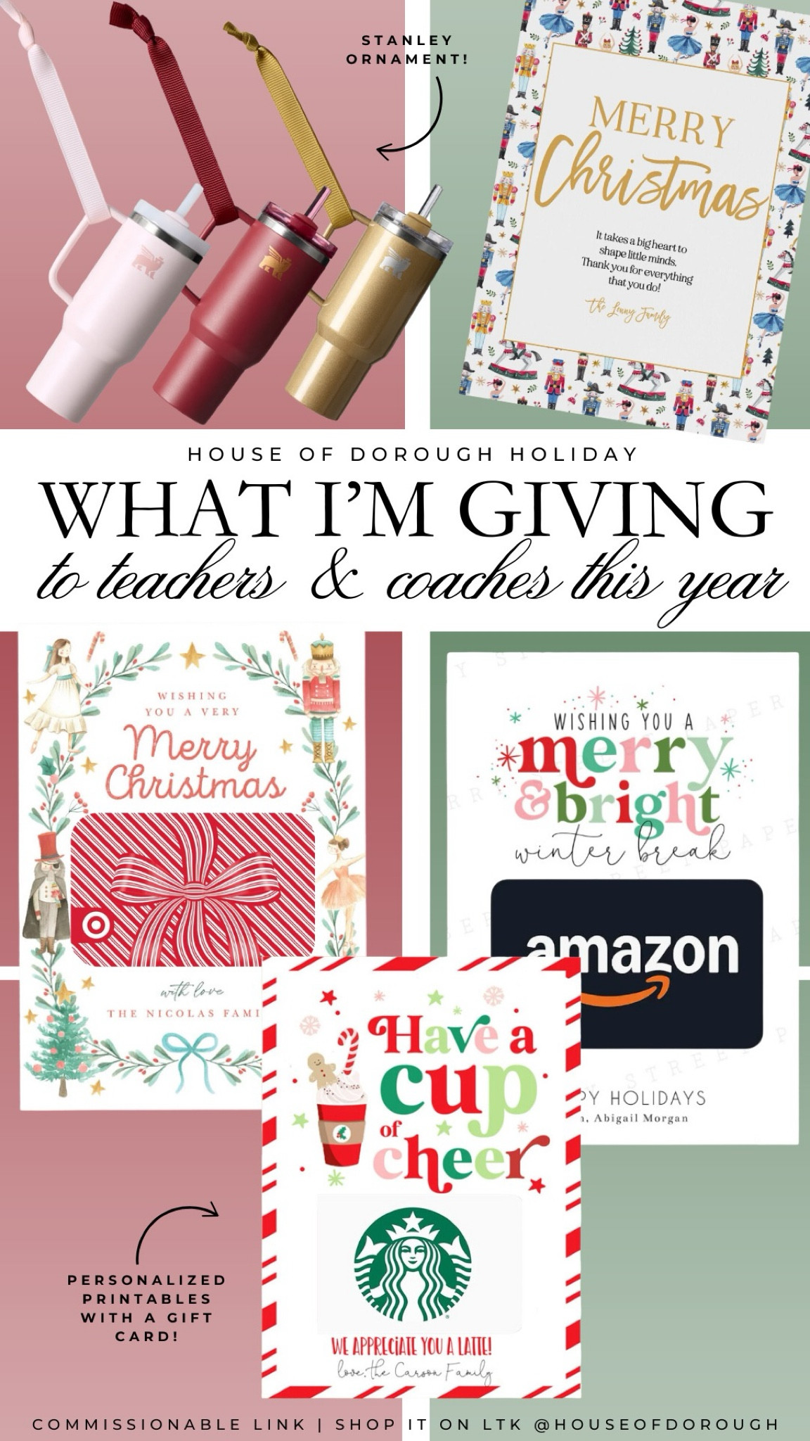 What I’m giving to teachers & coaches this year! 


Gift guide, christmas gifts, holiday gifts, gifts for everyone, gifts for teachers, gifts for coaches, gift ideas

#LTKSeasonal #LTKHoliday #LTKGiftGuide
