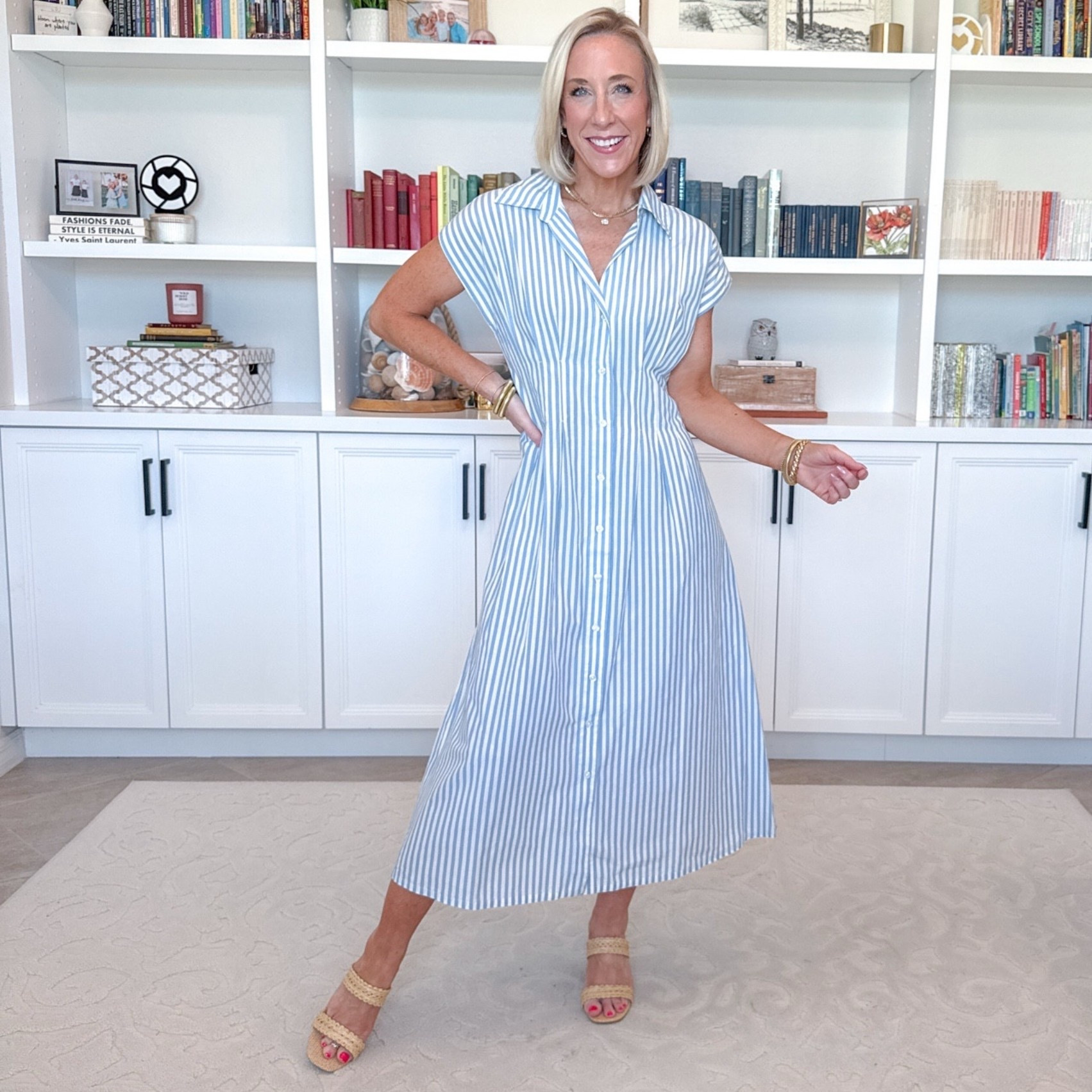 Kohl’s - spring unboxing haul. A-Line Midi Shirt Dress - size XS (runs big). 2 colors. 
 

 

#LTKOver40 #LTKSeasonal #LTKSaleAlert