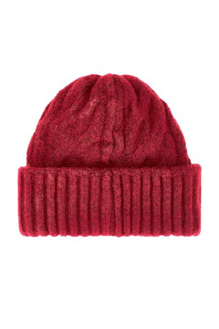Coast Line Beanie in Wine | Revolve Clothing (Global)