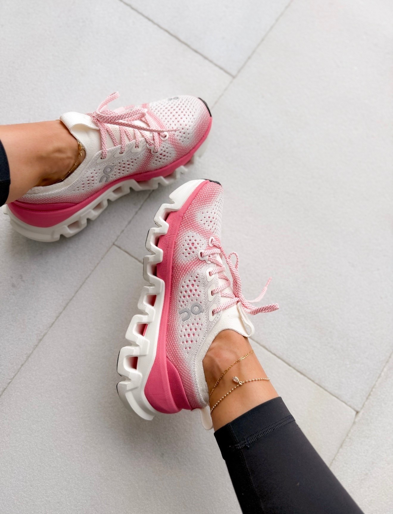 These On sneakers make long days on your feet so much more comfortable. They’re lightweight, incredibly cushioned, and supportive enough for walks, workouts, travel days, or running errands. Plus, the pink and white color combo adds a fun pop without being too bold.

On Cloud shoes, On sneakers, walking shoes, comfortable sneakers, workout shoes, travel shoes, everyday sneakers, supportive running shoes, pink sneakers, activewear, annabrstyle

#LTKActive #LTKfitnessgoals #LTKootd