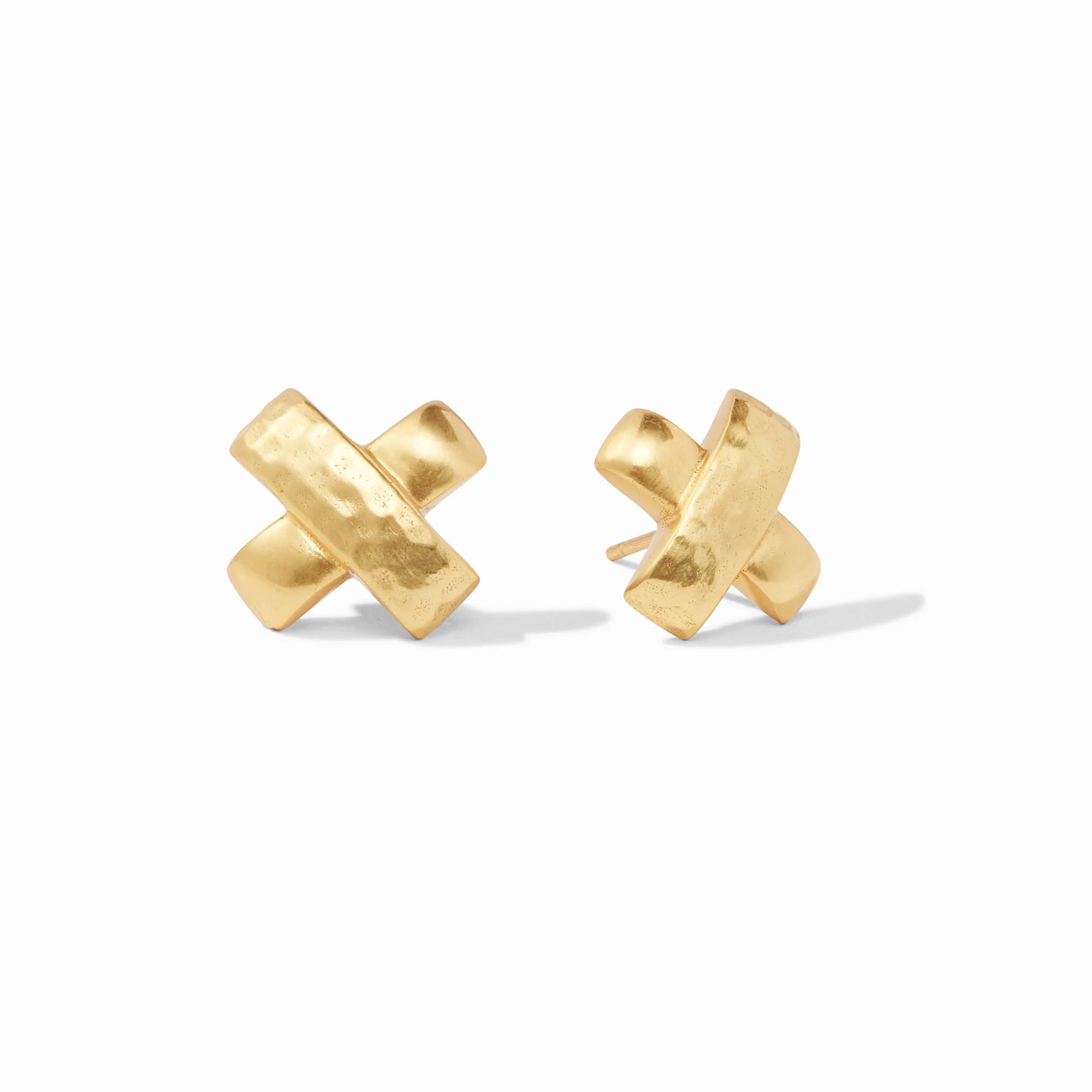 Catalina Gold X Stud Earrings | Julie Vos | Julie Vos