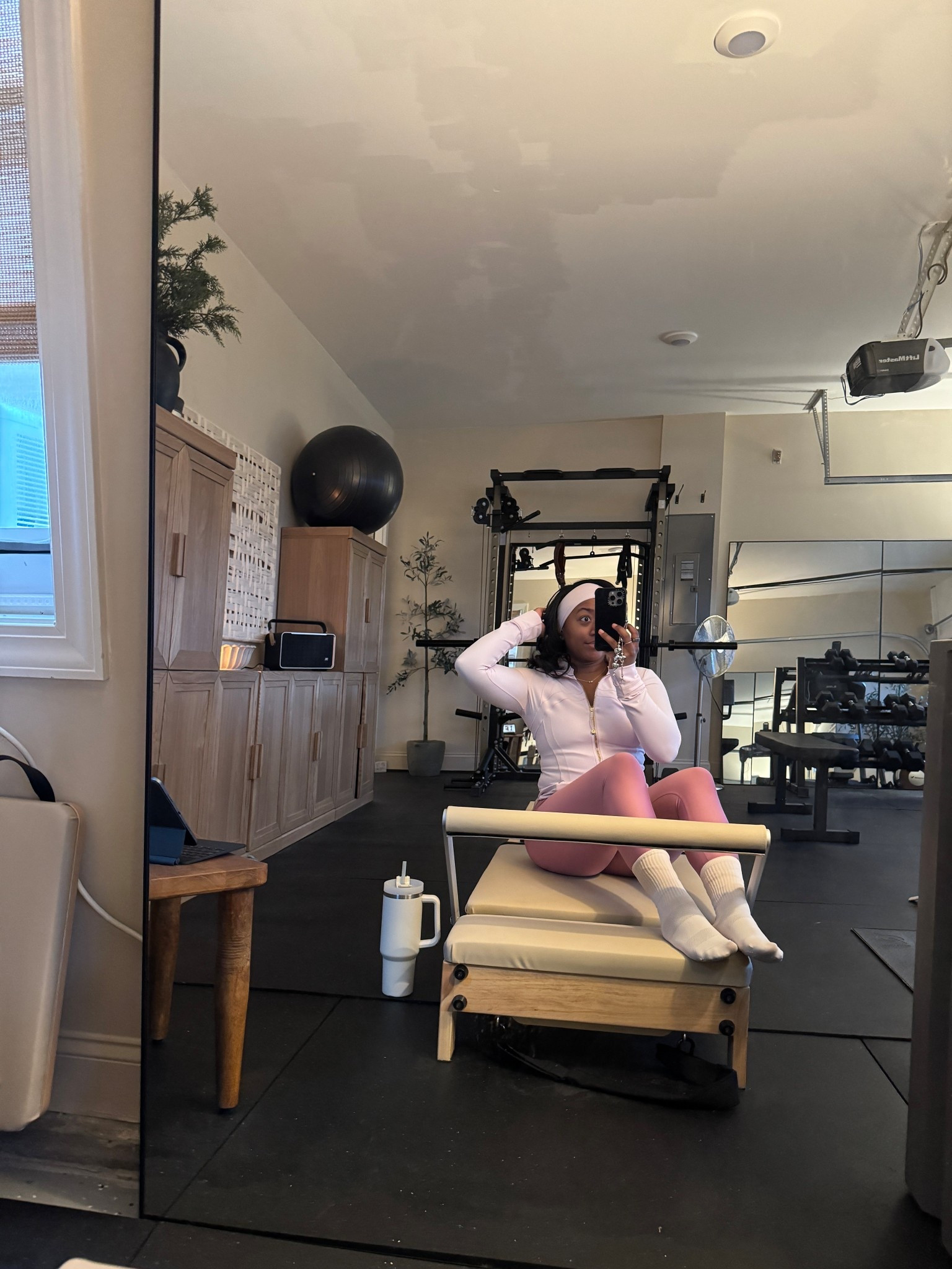 Pilates outfit 🌸🧘🏾‍♀️🤍

Matching set, workout set, Pilates outfit, at home workout 

#LTKfitnessgoals #LTKdayinmylife #LTKmorningroutine