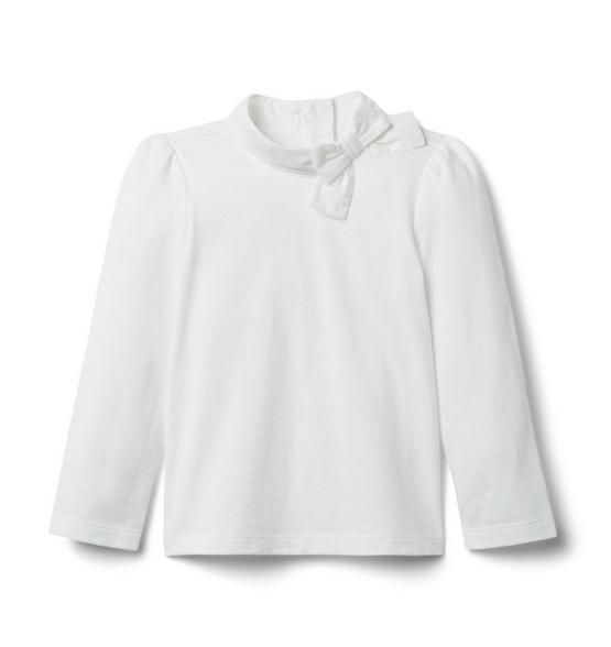 Bow Collar Top | Janie and Jack