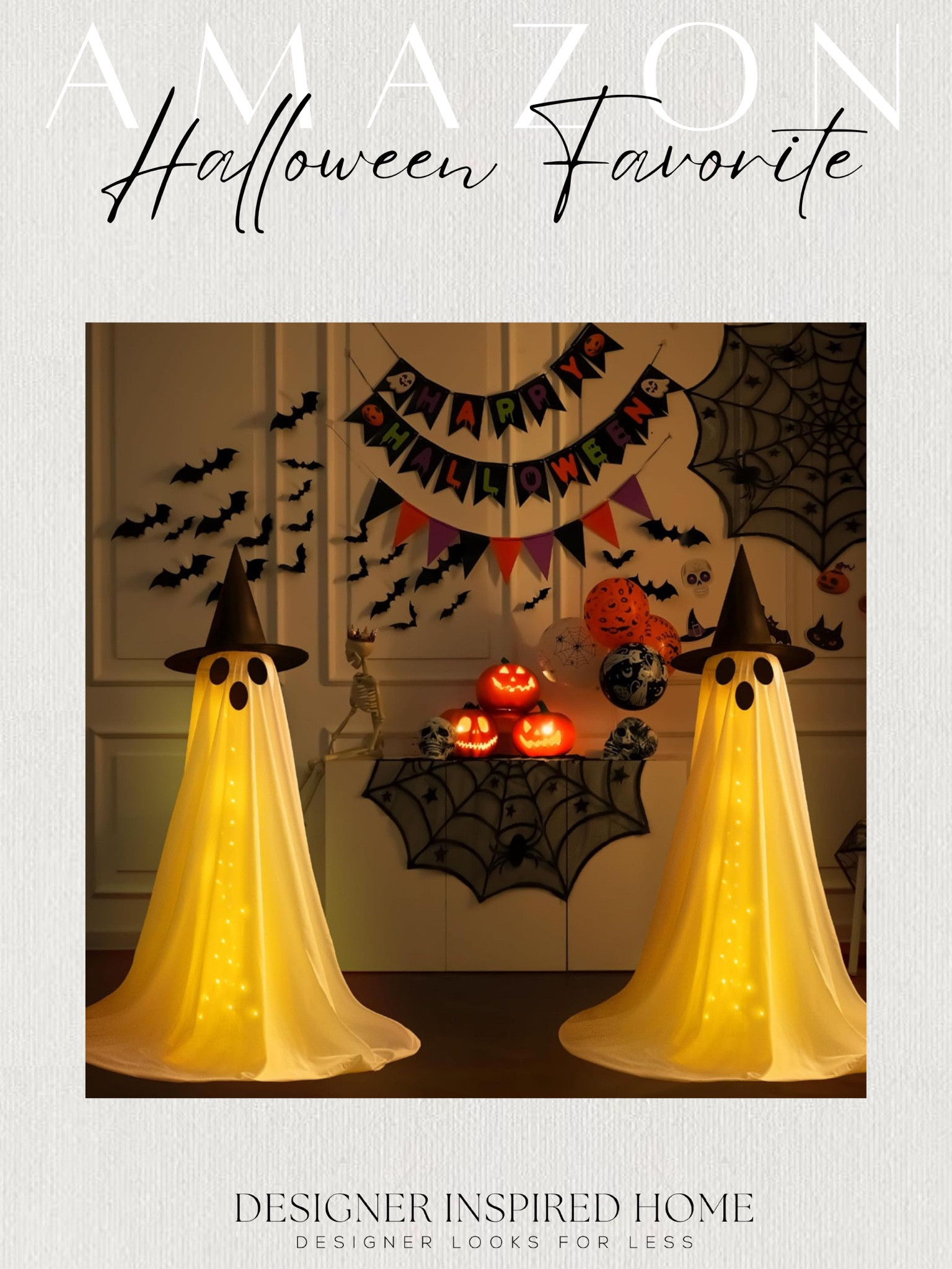Halloween ghosts, Halloween decor, Halloween decorations

#LTKHome #LTKSeasonal #LTKSaleAlert