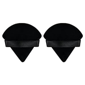 Flytianmy 2Pcs Triangle Powder Puffs, Face Makeup Puff for Body Loose Powder Beauty Makeup Tool B... | Amazon (US)