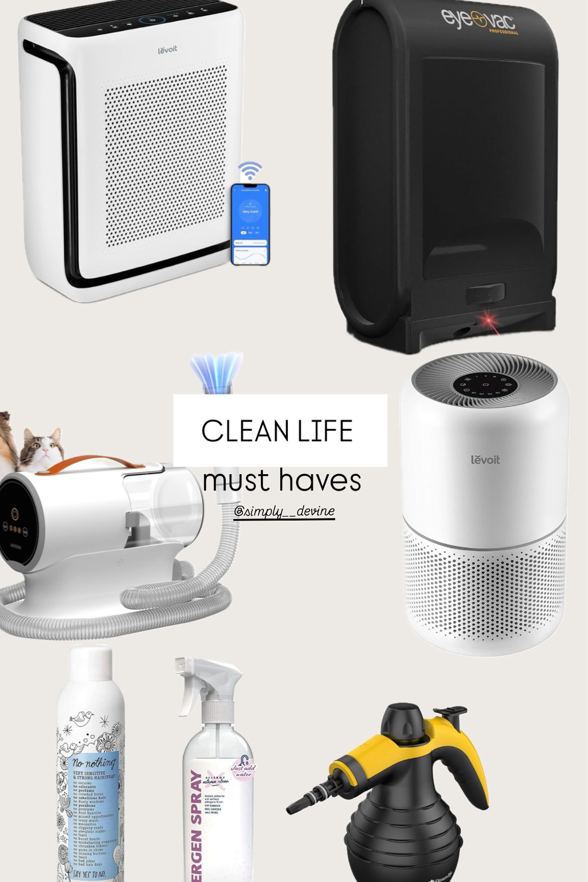 Clean life. Cleaning hack. Clean living. No toxic. Organized. Air purifier. Dog vacuum. 

#LTKBaby #LTKHome #LTKFamily