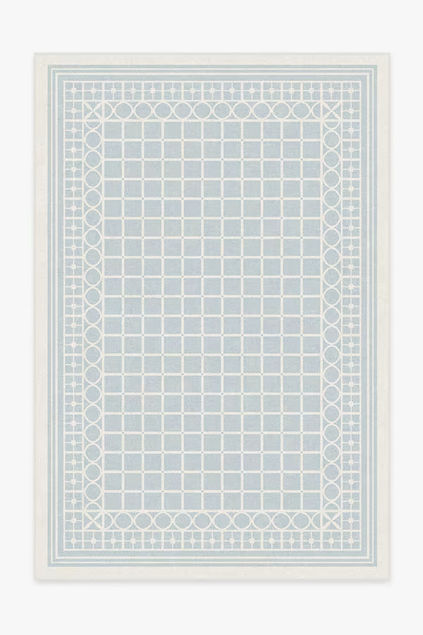 Gray Malin Palm Beach Powder Blue Rug | Ruggable | Ruggable