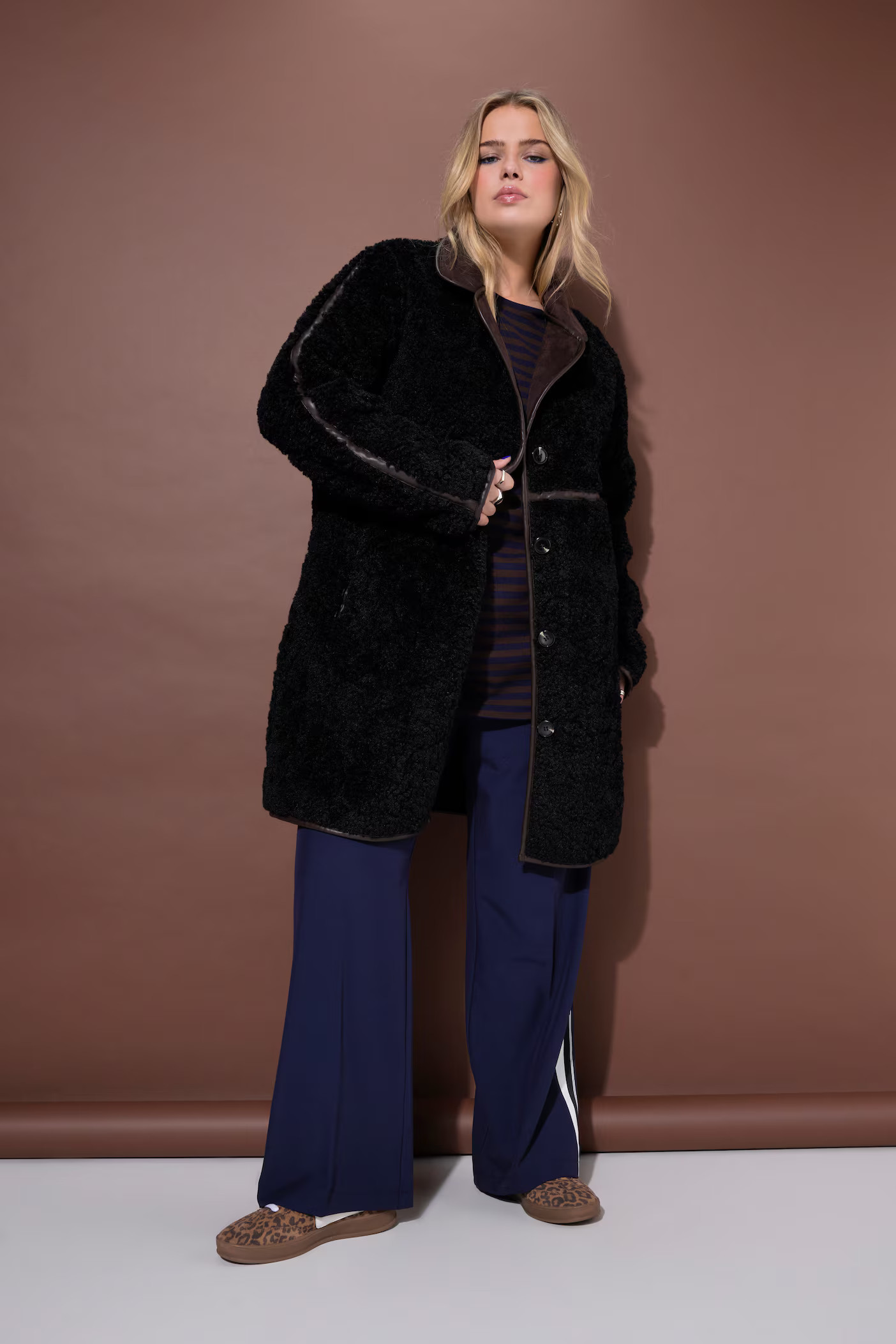 Faux Fur Coat | Ulla Popken - US